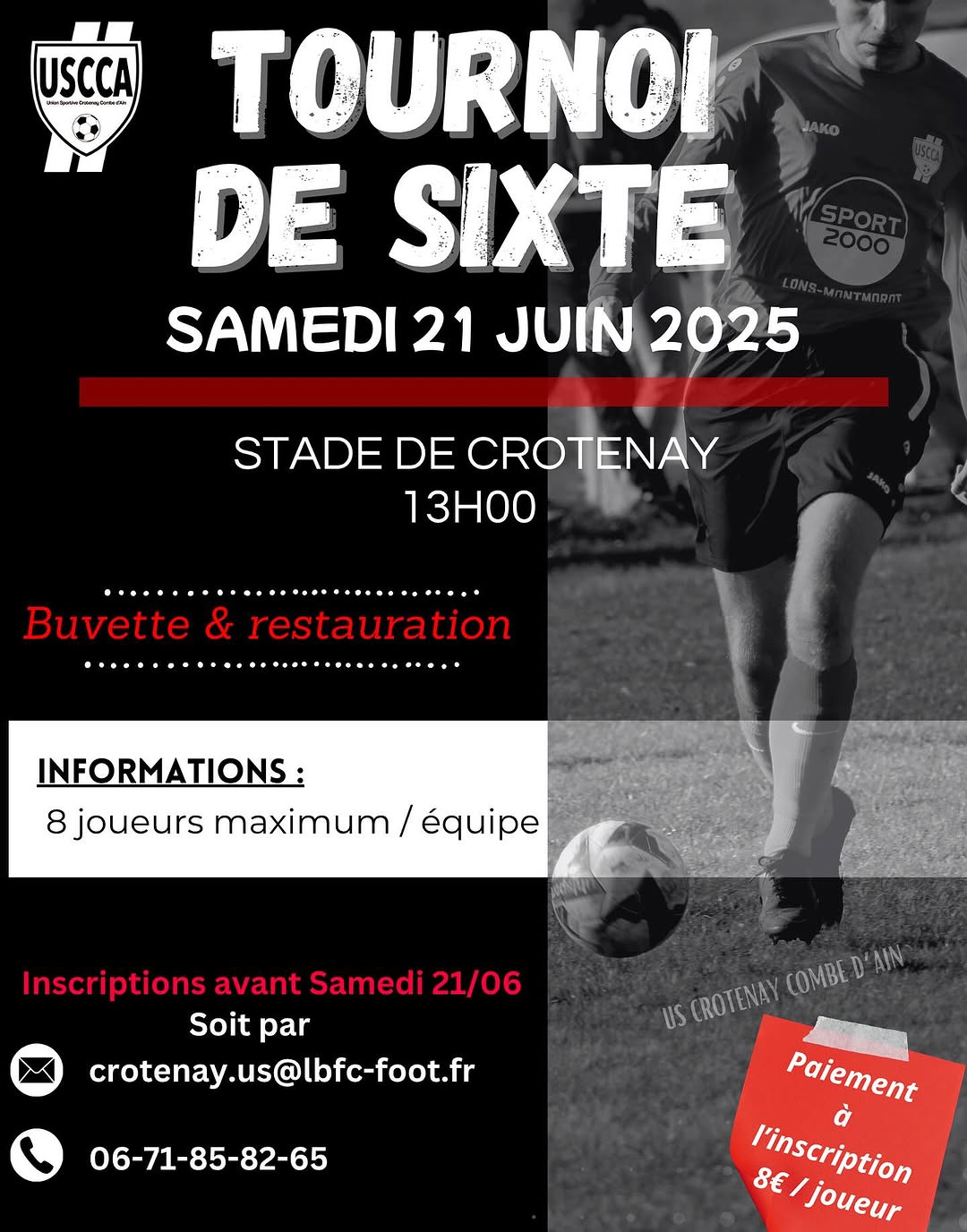 Tournoi de sixte USCCA — 12 juin 2025