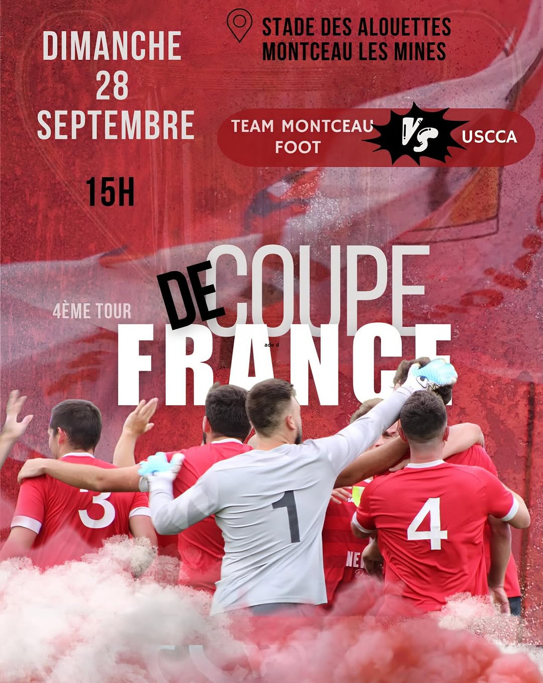 Coupe de France à l&rsquo;USCCA — 25 septembre 2025