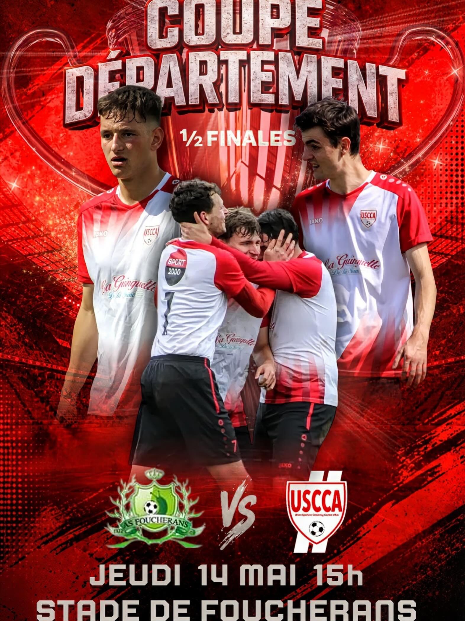 Demi-finale de Coupe départementale : l&rsquo;USCCA à Foucherans