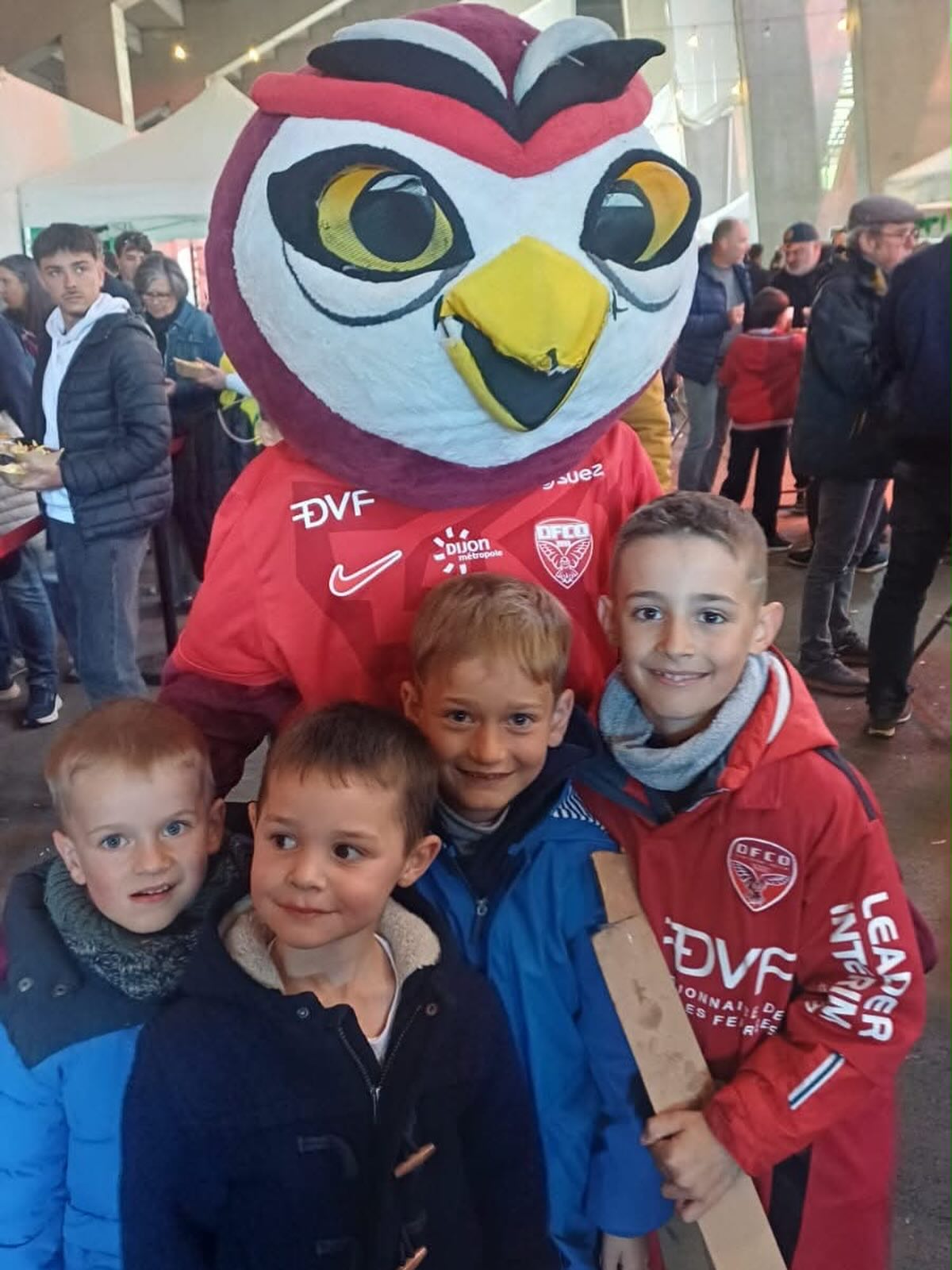 Les U7-U9 de l&rsquo;USCCA invités au stade Gaston-Gérard à Dijon