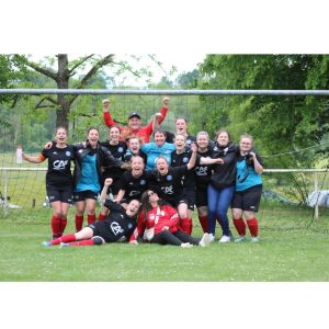 Joueuses de l'USCCA lors de la demi-finale de Coupe du Jura face à Rahon