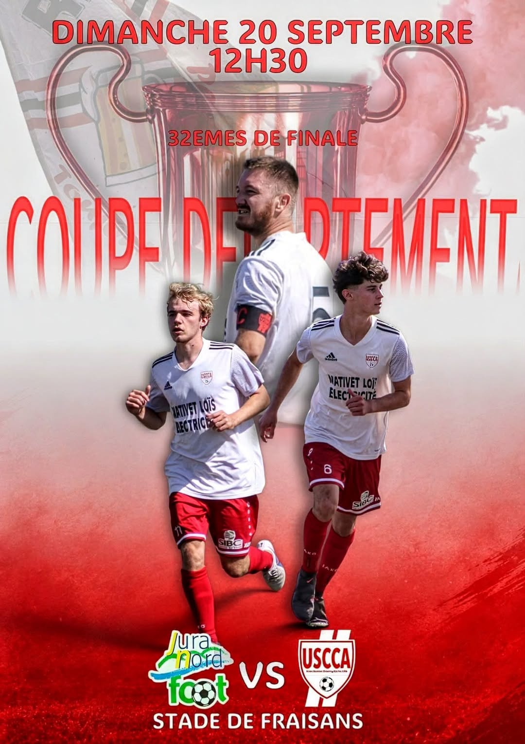 USCCA Seniors B : déplacement décisif à Fraisans pour les 32e de finale
